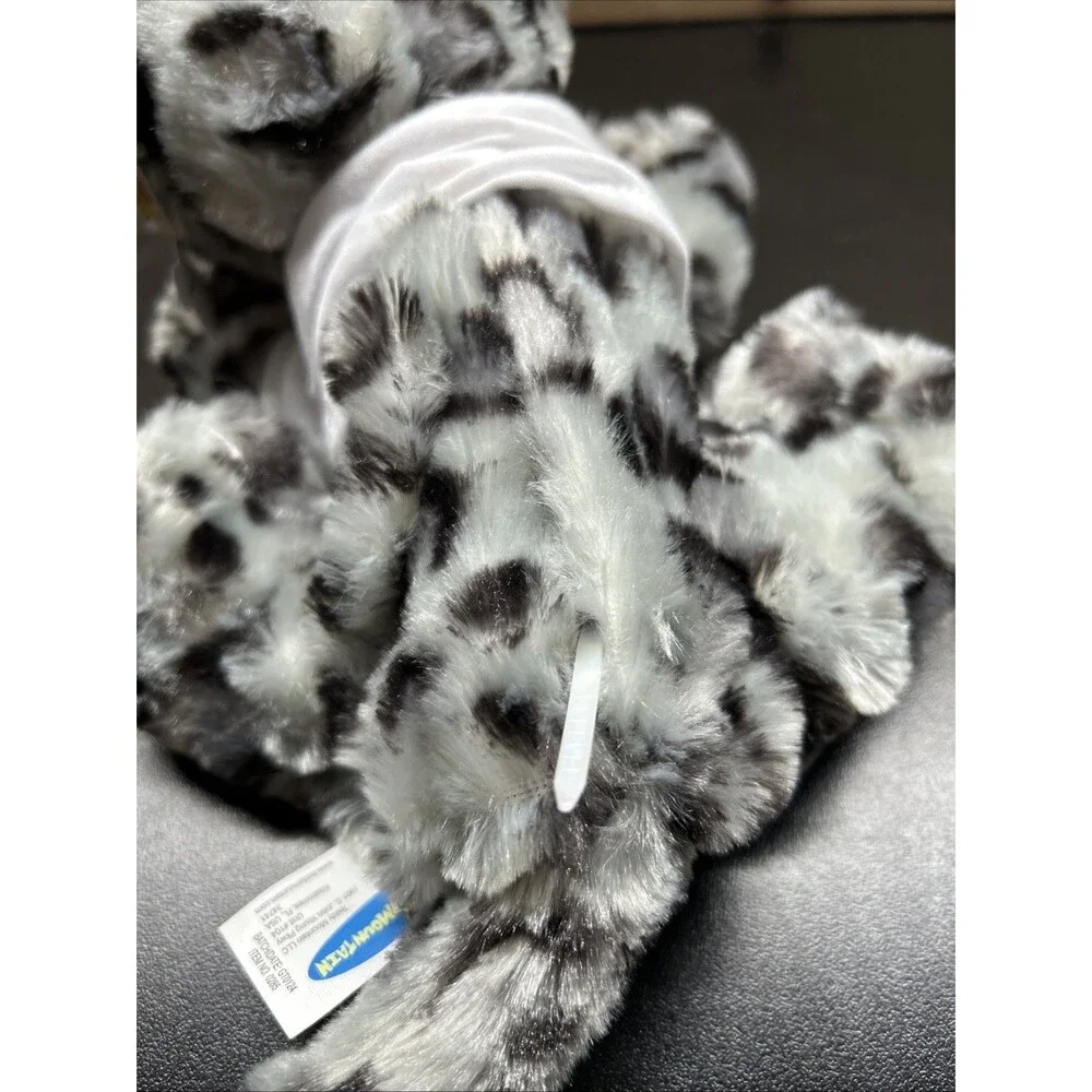 Teddy Mountain Winter The Snow Leopard NWT Unstuffed Fast Shipping